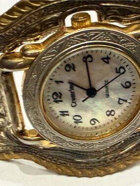 Crumrine Vintage Watch  and Bracelet Country Jewelry Bracelet